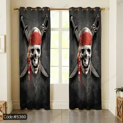 خرید و قیمت پاف نشیمن پرچم دزدان دریایی کد 5360 | دکوراسیون داخلی چاپی بوکه پرینت