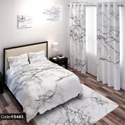 خرید و قیمت پاف نشیمن طرح سنگ کد 5483 | دکوراسیون داخلی چاپی بوکه پرینت