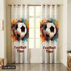 خرید و قیمت روتختی سه بعدی توپ فوتبال کد 6326 | دکوراسیون داخلی چاپی بوکه پرینت