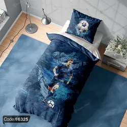 خرید و قیمت روتختی سه بعدی توپ فوتبال کد 6325 | دکوراسیون داخلی چاپی بوکه پرینت