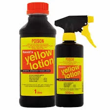 yellow lotion