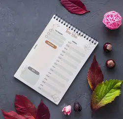 پلنر روزانه تایم باکس طرح مینیمال
