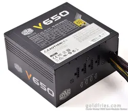 پاور (منبع تغذیه) 650 وات کولرمستر V 650-نیمه ماژولار