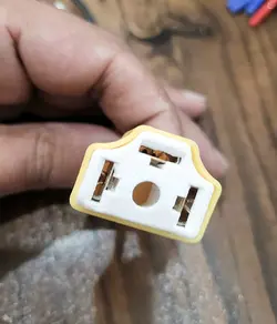 سوکت 3سه شاخه چراغ سرامیکی