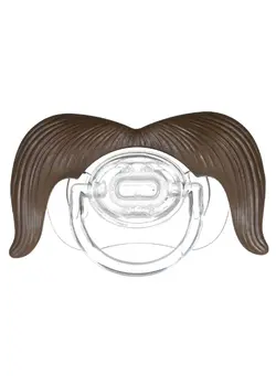 تغذیه و نگهداری کودک پستانک Baby Funny Mustache Pacifier 