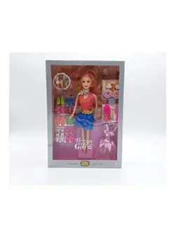 عروسک و لوازم  جانبی سایر Fashion Doll with Accessories for Kids 