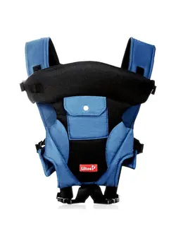 لوازم حمل آغوش Baby Carrier Bag For 3M To 2Year Baby; Kangaroo Bag With 3 Carry Positions Max Weight Up To 12 Kgs (Blue) 