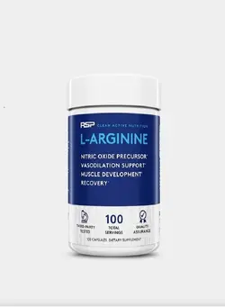 مکمل‌های ورزشی آمینو اسید RSP L-Arganine 750MG 100 Servings