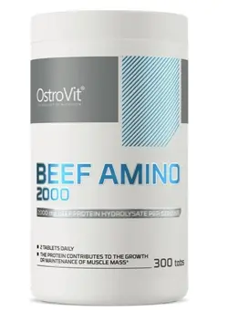 مکمل‌های ورزشی آمینو اسید Beef Amino 2000 mg 300 Tabs