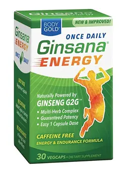 مکمل‌های ورزشی افزایش انرژی Ginsana Energy - 30 Veg Caps