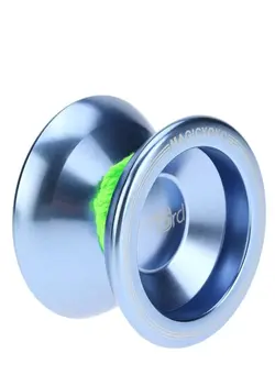 گجت، فیجت و سرگرمی اسپینر Yoyo - Yoyo Toy, Yoyo String, Magic Yoyo Made of Aluminum Alloy Metal, 8 Ball Kk Bearing, Cultivate Hand-eye Coordination(Lake Blue) 