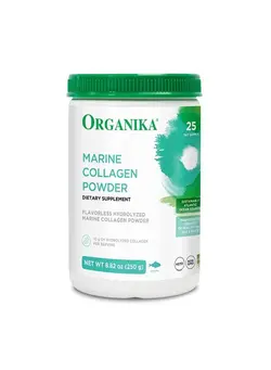 ویتامین و ساپلیمنت مکمل‌های گوارشی Marine Collagen Powder - Sourced from Wild-Caught Fish, Type 1 Collagen for Hair, Skin, Nails - Unflavored, Easy to Mix - 8.8oz (250g)