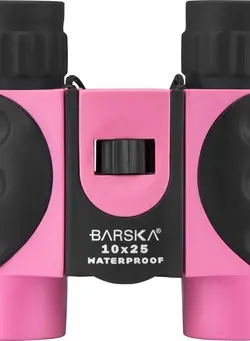 دوربین فیلم‌برداری و عکاسی تلسکوپ و میکروسکوپ Barska AB12418 10x25 Waterproof Binocular, Pink 