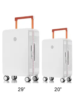 چمدان و ساک مسافرتی چمدان تک Set of 2 Premium Expandable Aluminum Frame ABS & PC Suitcase 20 Inch And 29 Inch 