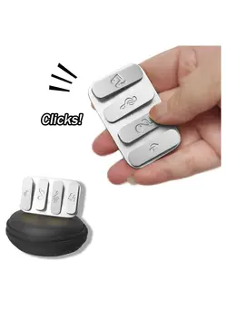 گجت، فیجت و سرگرمی اسپینر Adults Fidget Toy ，Magnetic Metal Fidget Slider, EDC Adult Toys ,Fidget Toys Adults for Stress and Anxiety Relief，Piano Key Design Metal Fidget Toy Suitable for Office (Silver) 