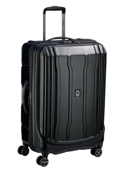 چمدان و ساک مسافرتی چمدان تک Delsey Cruise 70cm Hardcase 4 Double Wheel Check-In Luggage Trolley Black 