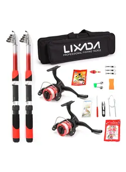 ماهیگیری چوب ماهیگیری 17-Piece Fishing Tackle Set 