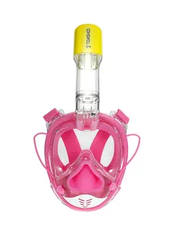 غواصی و اسنورکلینگ ماسک غواصی Panoramic Full Face Snorkel Mask 0.5kg 