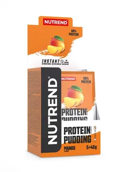 مکمل‌های ورزشی تنقلات و نوشیدنی‌های ورزشی Nutrend Protein Pudding Mango Pack Of (5 x 40g)