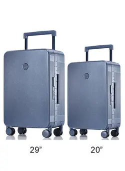 چمدان و ساک مسافرتی چمدان تک Set of 2 Premium Expandable Aluminum Frame ABS & PC Suitcase 20 Inch And 29 Inch 