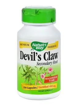 مکمل‌های تقویتی و تنظیمی گیاهی Devils Claw Secondary Root - 100 Capsules