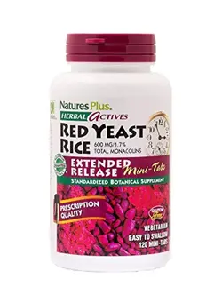 مکمل‌های تقویتی و تنظیمی گیاهی Red Yeast Rice Dietary Supplement - 120 Capsules