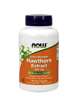 مکمل‌های تقویتی و تنظیمی گیاهی Hawthorn Extract 600 mg Dietary Supplement - 90 Capsules