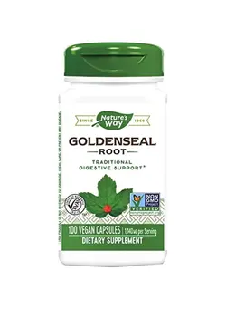 مکمل‌های تقویتی و تنظیمی گیاهی Goldenseal Root Capsule - 300 Capsules