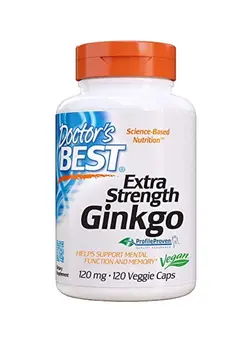 مکمل‌های تقویتی و تنظیمی گیاهی Extra Strength Ginkgo Dietary Supplements - 120 Capsule