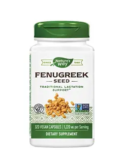 مکمل‌های تقویتی و تنظیمی گیاهی Fenugreek Seed Dietary Supplement - 320 Capsules