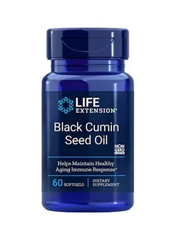مکمل‌های تقویتی و تنظیمی گیاهی Black Cumin Seed Oil Supplement - 60 Softgels