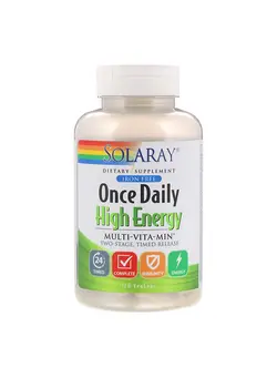 ویتامین و ساپلیمنت مکمل‌های گوارشی Multi-Vita-Min Once Daily High Energy Dietary Supplement - 120 Capsules