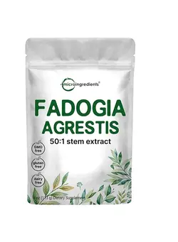 مکمل‌های تقویتی و تنظیمی گیاهی Fadogia Agrestis 600mg Per Serving, 50:1 Extract Powder, 4 Ounce
