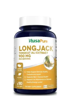 مکمل‌های تقویتی و تنظیمی گیاهی Nusa Pure-Tongkat Extract Root 900mg