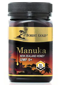 مکمل‌های تقویتی و تنظیمی گیاهی Forest Gold Manuka UMF 5+ Certified Honey 500gms