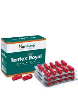 مکمل‌های تقویتی و تنظیمی گیاهی Tentex Royal 30 capsules