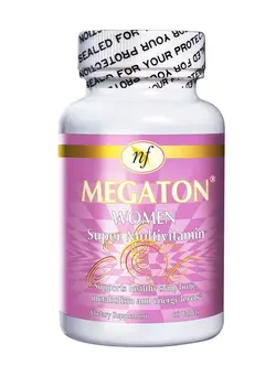 مکمل‌های تقویتی و تنظیمی گیاهی Megaton Women Super Multivitamin 60 Tablets