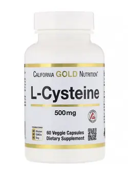 مکمل‌های ورزشی آمینو اسید L-Cysteine 500mg - 60 Veggie Capsules