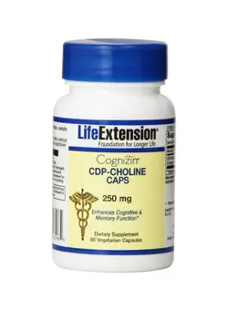ویتامین و ساپلیمنت مکمل‌های گوارشی Cognizin CDP-Coline 250mg - 60 Capsule