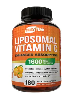 ویتامین و ساپلیمنت مکمل‌های گوارشی Liposomal Vitamin C 1600 MG Capsules