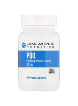 ویتامین و ساپلیمنت مکمل‌های گوارشی PQQ (Pyrroloquinoline Quinone) Dietary Supplement 20 mg - 60 Veggie Capsules
