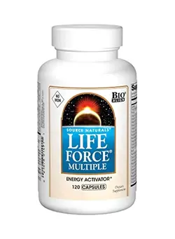 ویتامین و ساپلیمنت مکمل‌های گوارشی Life Force Multiple Energy Activator Dietary Supplement - 120 Capsules