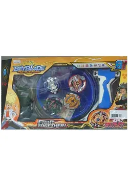 گجت، فیجت و سرگرمی اسپینر 13-Piece Super Burst Stdrm Gyro Spinner Toys Playset Good Quality For Kids (Beyblade) 