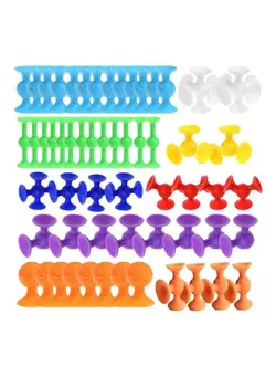 گجت، فیجت و سرگرمی اسپینر 58-Piece Pop Sucker Stress Toy Set 