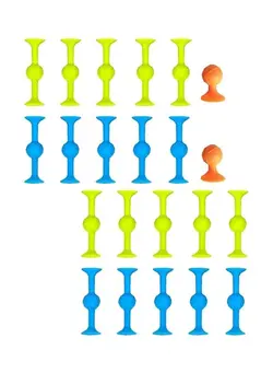 گجت، فیجت و سرگرمی اسپینر 22-Piece Silicone Stress Sensory Toy Set 