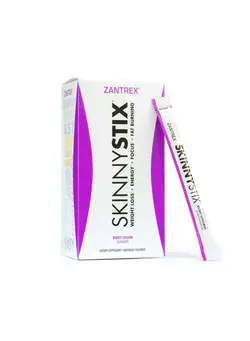 ویتامین و ساپلیمنت مکمل‌های گوارشی Skinnystix Energy Powder Increase Energy Heighten Focus Boost Mood 5 Calories Coffee Bean Yerba Mate Cayenne Berry Fusion 30 Servings