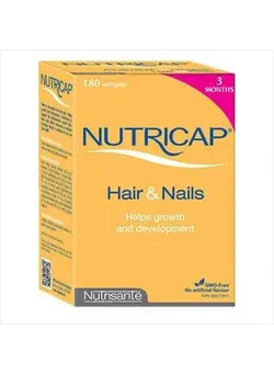 ویتامین و ساپلیمنت دمنوش و مکمل‌های گیاهی Nutricap Hair Growth Supplement, 3 month supply (180 Softgels)