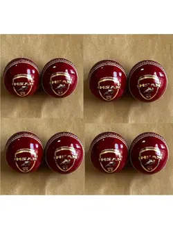 کریکت توپ Cricket Balls Red Color 8 Pieces 