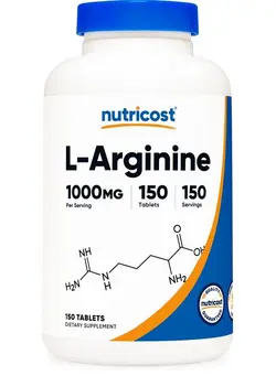 ویتامین و ساپلیمنت مکمل‌های گوارشی Larginine 1000Mg Amino Acid Tablets (150 Tablets)