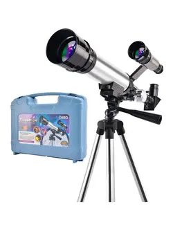 یادگیری و آموزشی زیر ۶ سال Astronomical Telescope 60mm HD Portable Telescope for Kids Telescope with Tripod Toy Telescope Set for Kids and Beginners 